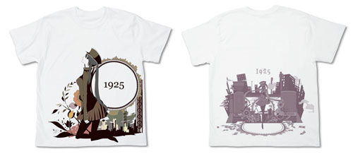 初音ミク 1925 Ｔシャツ/ホワイト-XS（再販）[コスパ]《在庫切れ》