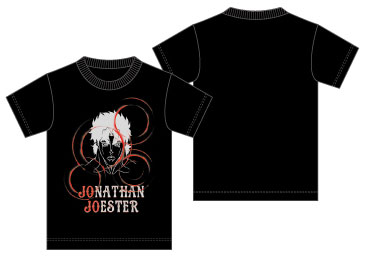 ジョジョの奇妙な冒険 JONATHAN TYPE 1 Ｔシャツ/ブラック M[クルーズカンパニー]《在庫切れ》