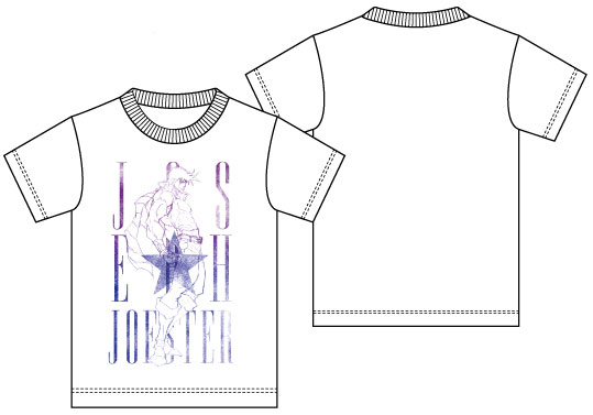 ジョジョの奇妙な冒険 JOSEPH Ｔシャツ/ホワイﾄ S[クルーズカンパニー]《在庫切れ》
