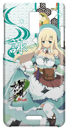 デザジャケット 閃乱カグラ Burst -紅蓮の少女達- for HTC J ISW13HT デザイン2(詠)（再販）[デザエッグ]《在庫切れ》