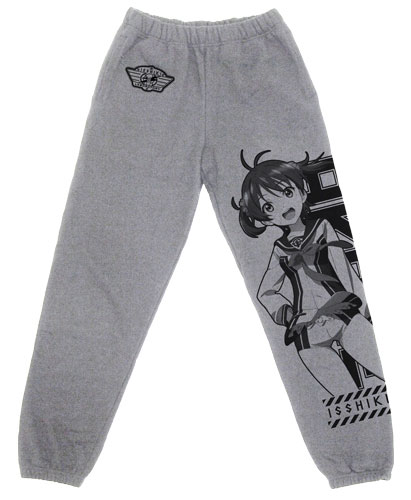 ビビッドレッド・オペレーション 一色あかね スウェットパンツ/ヘザーグレー-L[コスパ]《在庫切れ》