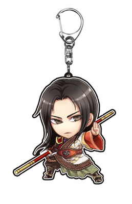 真・三國無双 周瑜 アクリルキーホルダー】三國無双 KTカフェ