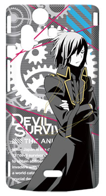 デザジャケット DEVIL SURVIVOR 2(デビルサバイバー2) THE ANIMATION for Xperia acro デザイン04(峰津院大和)[デザエッグ]《在庫切れ》