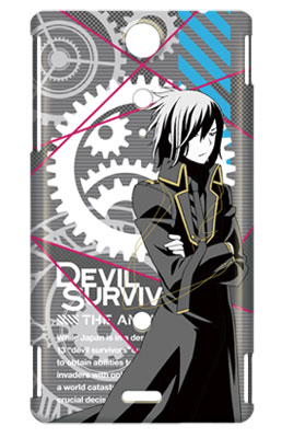 デザジャケット DEVIL SURVIVOR 2(デビルサバイバー2) THE ANIMATION for Xperia GX デザイン04(峰津院大和)[デザエッグ]《在庫切れ》
