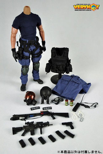【代引可】 Hot Very 1/6 ユニフォーム＆アクセサリーセット Ver.2.0 SWAT その他