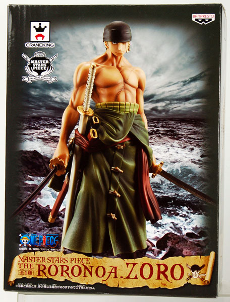 【中古】ワンピース MASTER STARS PIECE THE RORONOA.ZORO ゾロ （プライズ）[バンプレスト]