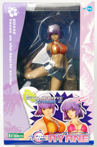 DEAD OR ALIVE 4 Venus on the beach！ あやね 完成品フィギュア(テクモオンライン限定)