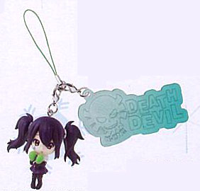 一番くじ きゅんキャラわーるどSP けいおん！！ パーティ時間 I賞 ストラップ 中野梓 「けいおん！！-デスデビルver.-」（プライズ）