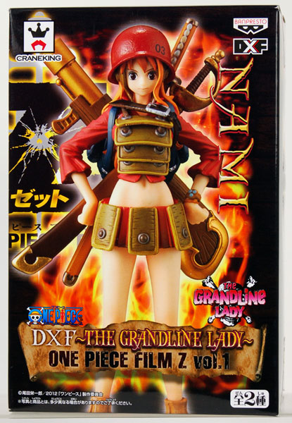 ワンピース Dxフィギュア The Grandline Lady One Piece Film Z Vol 1 ナミ プライズ