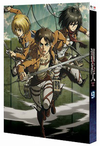 DVD 進撃の巨人 9【初回特典：特典DISC「進撃の巨人」Reading＆Live