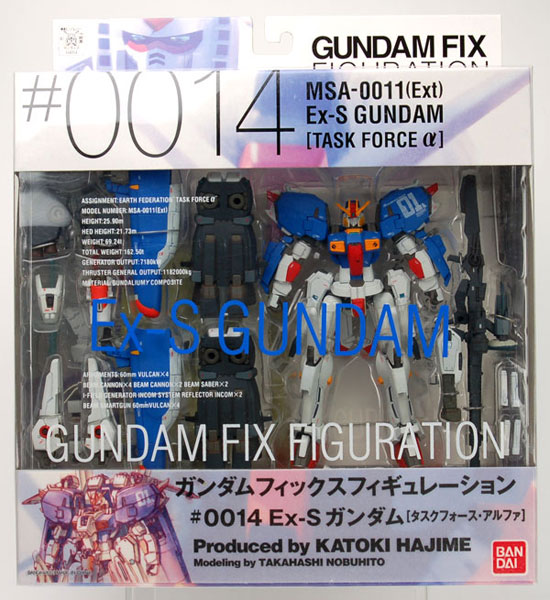 GUNDAM FIX FIGURATION ＃0014 EX-Sガンダム タスクフォース・アルファ