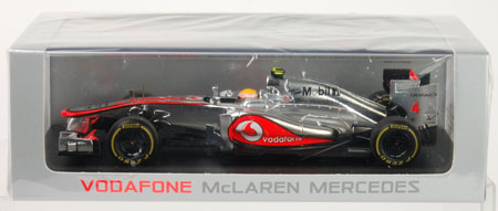 スパーク レジンモデルカー 1/43 マクラーレン MP4-27 2012年 モナコGP ＃4 L.Hamilton