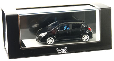 完成レジンモデル 1/43 TOYOTA Vitz RS ブラックマイカ[WIT’S]《在庫切れ》