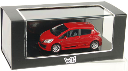 完成レジンモデル 1/43 TOYOTA Vitz RS “G’s” スーパーレッドV[WIT’S]《在庫切れ》