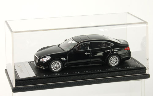 完成レジンモデル 1/43 NISSAN CIMA HYBRID スーパーブラック