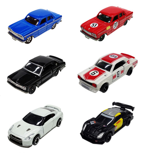 【6点セット・絶版】トミカ NISSAN Rの系譜 6点セット・絶版】トミカ NISSAN Rの系譜 - メルカリ
