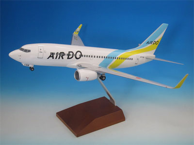 航空機・ヘリコプター AIRDO Boeing737-700 1/100 AIR DO ボーイング737-700 スケール1/100 模型 AIR DO ボーイング737
