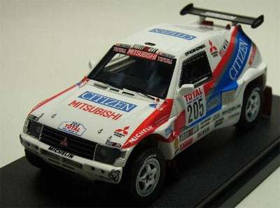 レジンモデル 1/43 Mitsubishi Pajero (＃205) 1993 Paris-Dakar[hpi]《在庫切れ》