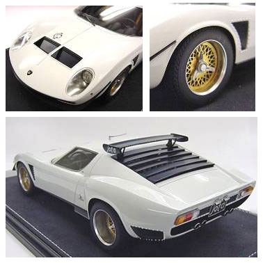 FRONTIART レジンモデル 1/18 Lamborghini Miura Jota SVR