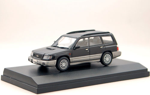 1/43 SUBARU FORESTER T/tb (1997)ブラック・マイカ/スレート
