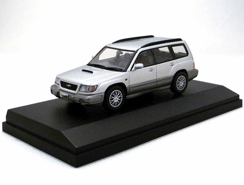 1/43 SUBARU FORESTER T/tb (1997)ライトシルバー・メタリック／スレート・メタリック 2トーン