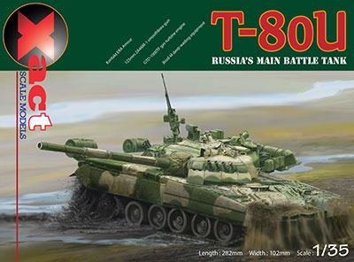 【中古】(本体A-/箱B)Xact プラモデル 1/35 T-80U[Xact]《発売済・在庫品》