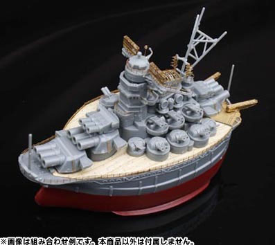 ちび丸艦隊 大和 専用木甲板シール[フジミ模型]《在庫切れ》