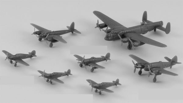 1/700 スカイウェーブシリーズ WWII イギリス空軍機セット 1