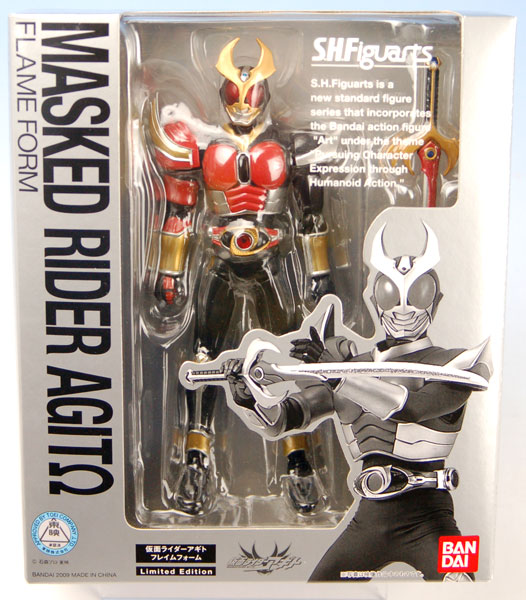 【中古】S.H.フィギュアーツ 仮面ライダーアギト フレイムフォーム（イオン流通限定）[バンダイ]