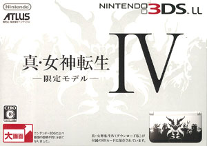 ニンテンドー3DS LL 本体【予約特典付き】真・女神転生IV -限定モデル