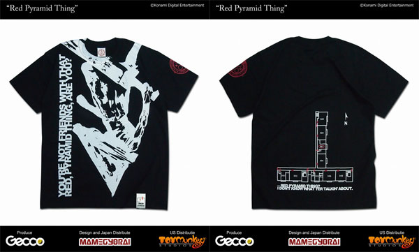 Gecco × 豆魚雷 ライフマニアックス/ Tシャツ サイレントヒル2: レッドピラミッドシング ブラック XXL 単品[Gecco]《在庫切れ》