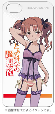 とある科学の超電磁砲（レールガン） 白井黒子 iPhone5カバー[キャラ