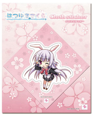 はつゆきさくら クロスステッカーA：玉樹桜[トイズ・プランニング