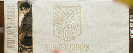 進撃の巨人 エレン フェイスタオル attack on titan 進撃の巨人 エレン フェイスタオル attack on titan 進撃の巨人 エレン