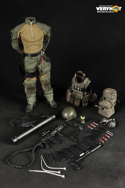 Very Hot 1/6 FBIバージョン2.0 ユニフォーム＆アクセサリーセット