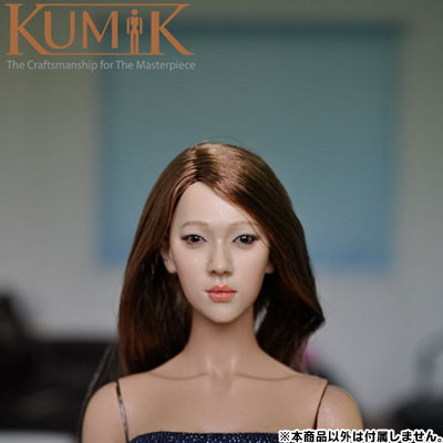 Kumik 1/6 女性ヘッド KM13-026　単品[クミク]《取り寄せ※暫定》