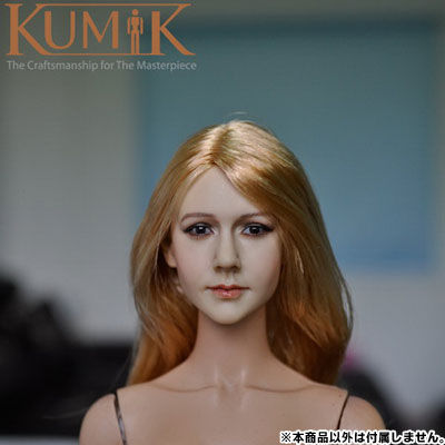 Kumik 1/6 女性ヘッド KM13-027　単品[クミク]《取り寄せ※暫定》