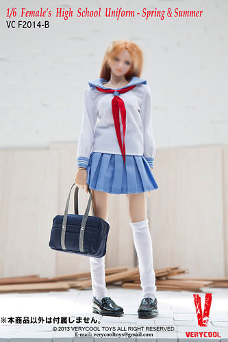 ベリー・クール 1/6 女子高校生 春夏制服コスチュームセットB[Very Cool]《在庫切れ》