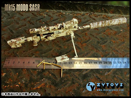 ZY-TOYS 1/6 TAC-50 / MK15 スナイパーライフル(デジタルカモ) 単品（ドール用小物）[ZY-TOYS]《在庫切れ》
