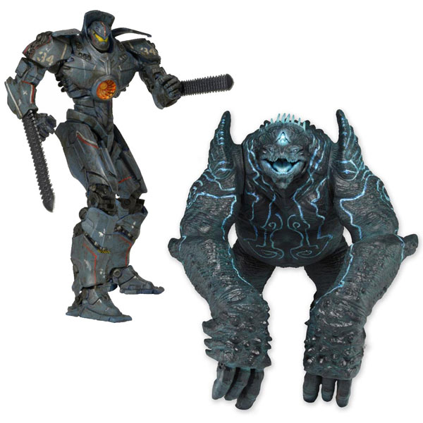 【中古】パシフィック・リム 7インチDXアクションフィギュア 2パック (ジプシー・デンジャーバトルダメージVer. VSレザーバック)[ネカ]