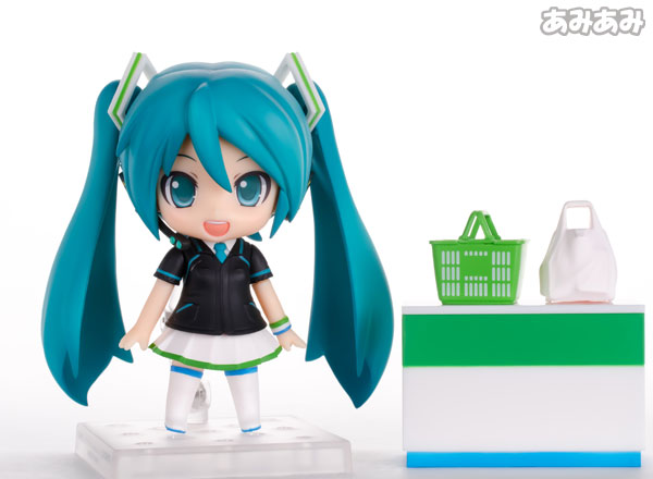 【中古】Happyくじ 初音ミク 2013 SUMMER VER. A賞 ねんどろいど 初音ミク 水着 Ver.＆FamilyMart 2013 Ver.（プライズ）[サニーサイドアップ]