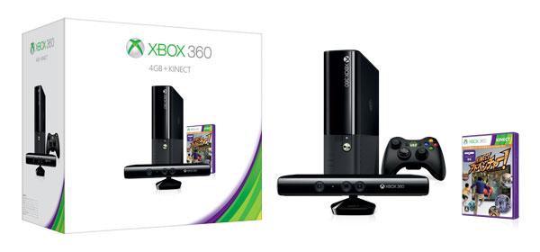 Xbox360 本体 4GB+Kinect[日本マイクロソフト]《在庫切れ》