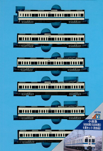 A2184 小田急5000形(5200形) 6両セット[マイクロエース]《在庫切れ》