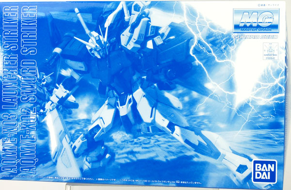 【中古】MG 1/100 エールストライクガンダム Ver.RM用 ランチャーストライカー/ソードストライカーパック （プレミアムバンダイ限定）[バンダイ]