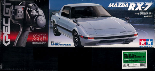 ラジコン マツダ サバンナ RX-7(M06)フルセット[タミヤ]《在庫切れ》