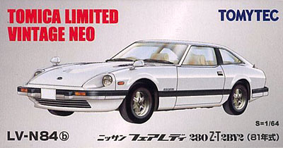トミカリミテッドヴィンテージ LV-N84b フェアレディ280Z-T 2by2 (白) 完成品 中古（非常に良い）トミカリミテッドヴィンテージ LV-N84b