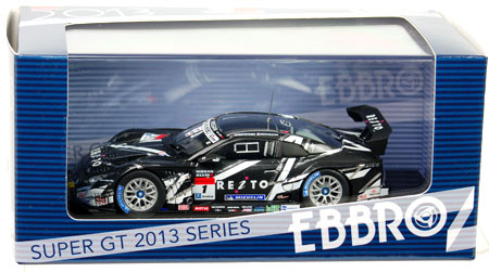 1/43 REITO MOLA GT-R SUPER GT500 2013 No.1 BLACK[EBBRO]《在庫切れ》