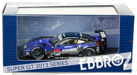 1/43 RAYBRIG HSV-010 SUPER GT500 2013 No.100 BLUE[EBBRO]《在庫切れ》