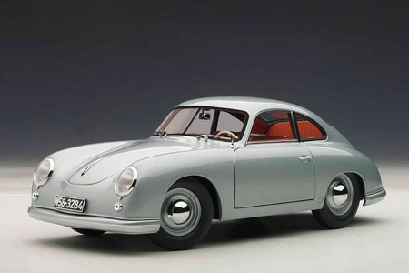 AUTOart 1/18 ポルシェ 356 クーペ 1950 1/18 ポルシェ 356 クーペ 1950(ブラック)“FERDINAND”【77946