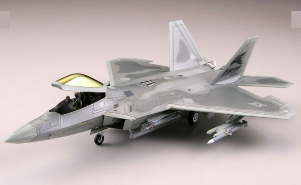 技MIX 航空機シリーズ 技AC204 1/144 米空軍 F-22 開発試験機 EMD008